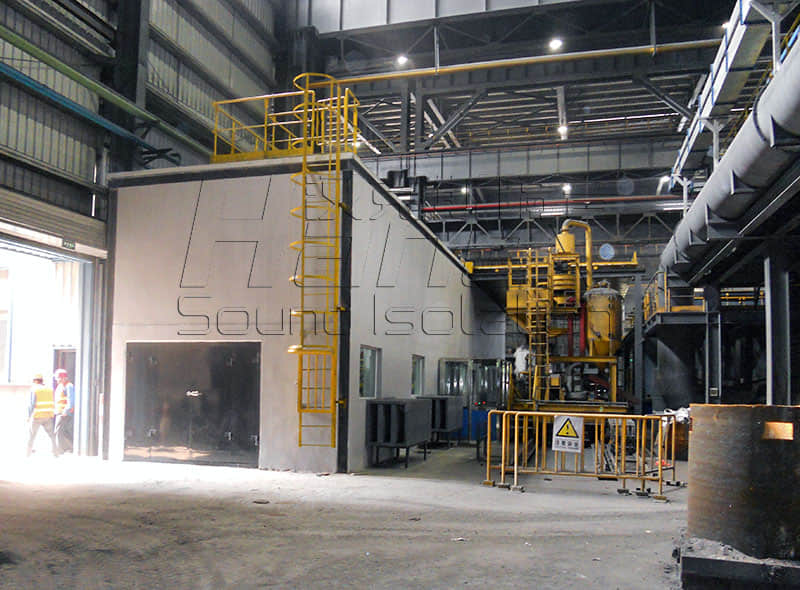 水泥涂襯機車間噪聲治理工程-圣戈班(徐州)鑄管有限公司