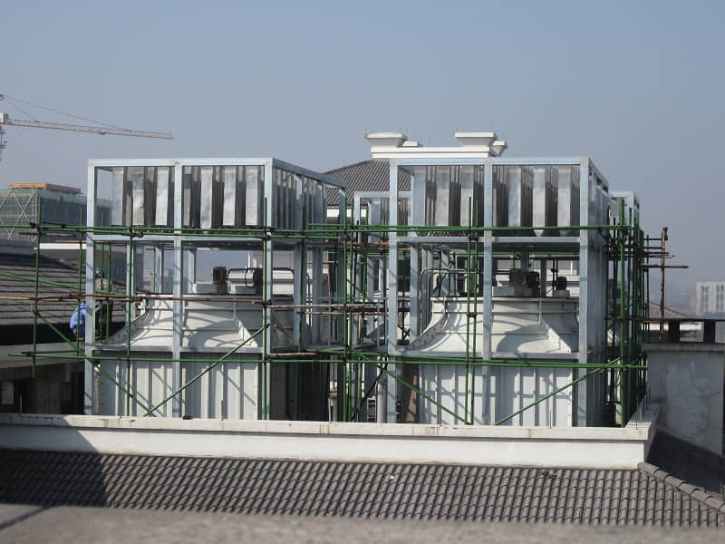 杭州市委黨校環保冷卻塔噪聲處理項目案例