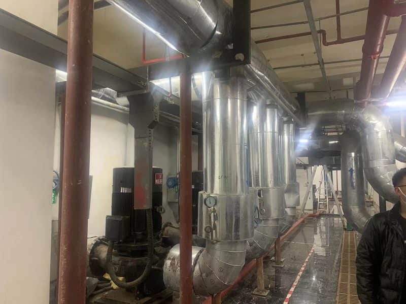 歐隆盛源南、北換熱站減振隔音降噪項目案例