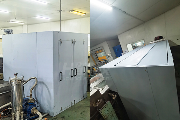 杭州聯生絕緣材料風機隔聲罩定制項目案例